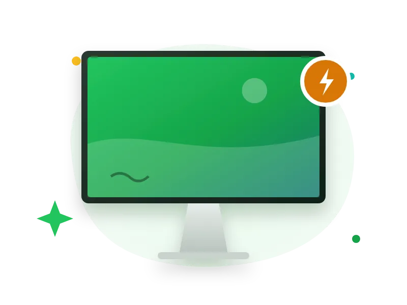 Sell Damaged Apple Display: damaged Apple Display illustration