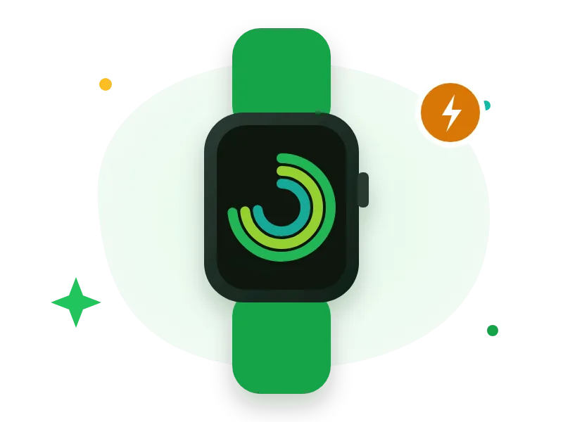 Sell Damaged Apple Watch: damaged Apple Watch illustration