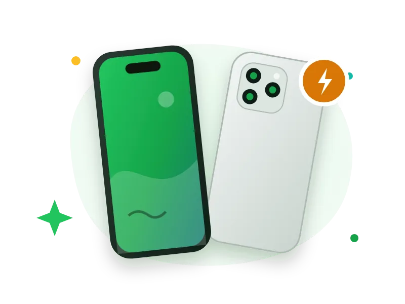 Sell Damaged iPhone in Arkansas: damaged iPhone illustration