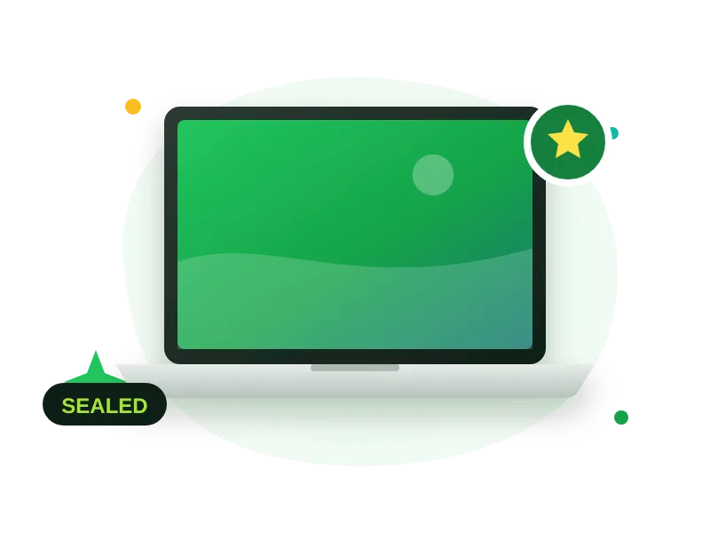 Sell New MacBook: new MacBook illustration